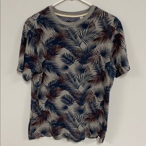 Men’s Floral Skateboarding T-Shirt